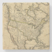 Noord-Amerika 7 Stenen Onderzetter (Voorkant)