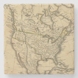 Noord-Amerika 7 Stenen Onderzetter