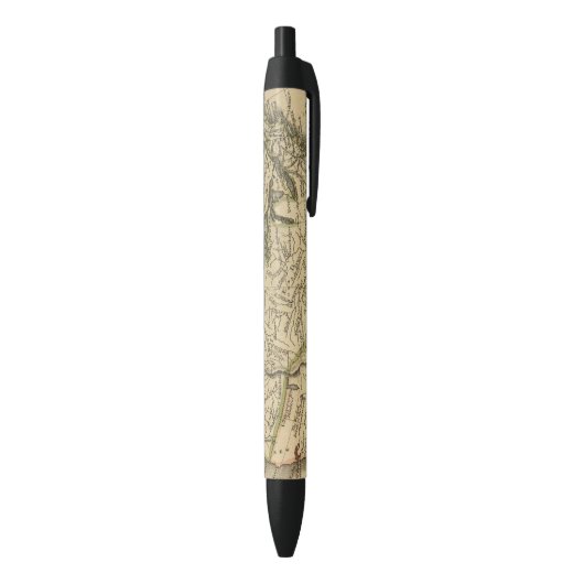 Noord-Amerika 7 Zwarte Inkt Pen (Achterkant (Verticaal))