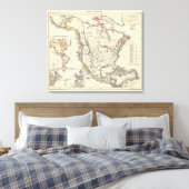 Noord-Amerika 8 Canvas Afdruk (Insitu (Slaapkamer))
