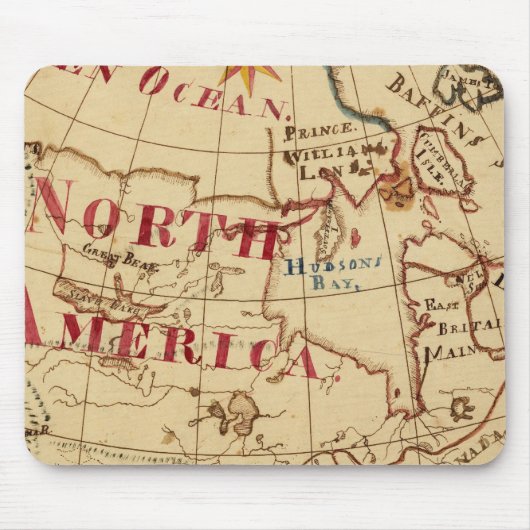 Noord-Amerika 8 Muismat (Voorkant)