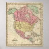 Noord-Amerika 8 Poster (Voorkant)