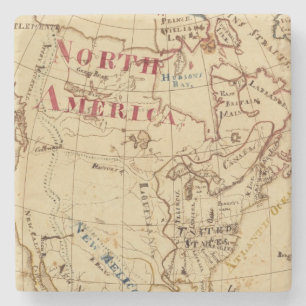 Noord-Amerika 8 Stenen Onderzetter