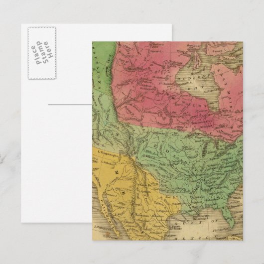 Noord-Amerika 9 Briefkaart (Voorkant / Achterkant)