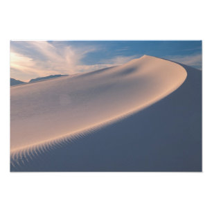 Noord-Amerika, Amerika, New Mexico, White 2 Foto Afdruk