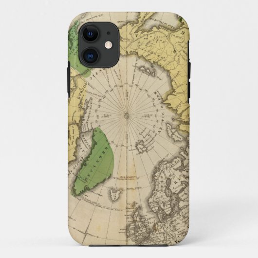 Noord-Amerika, Azië Case-Mate iPhone Case (Achterkant)