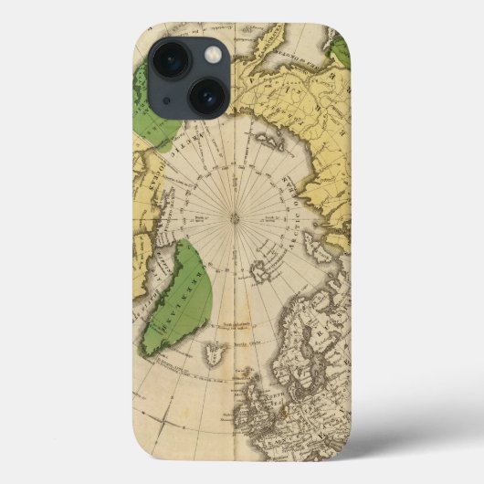 Noord-Amerika, Azië Case-Mate iPhone Case (Achterkant)