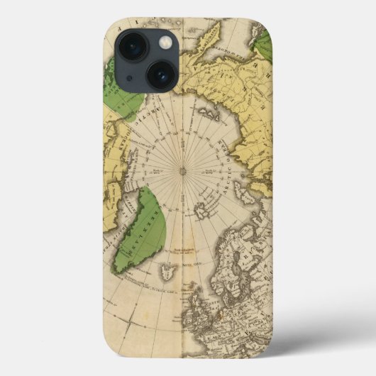 Noord-Amerika, Azië Case-Mate iPhone Case (Achterkant)