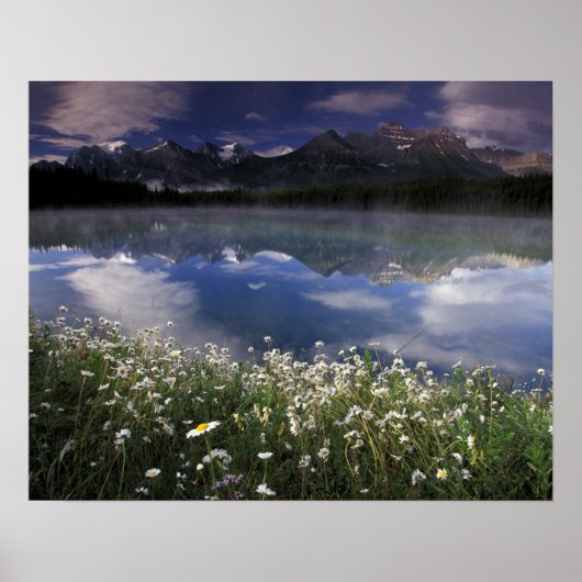 Noord-Amerika, Canada, Alberta, Banff National Poster (Voorkant)