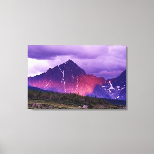 Noord-Amerika, Canada, Alberta, Canadees Canvas Afdruk (Voorkant)