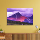 Noord-Amerika, Canada, Alberta, Canadees Canvas Afdruk (Insitu (Woonkamer))