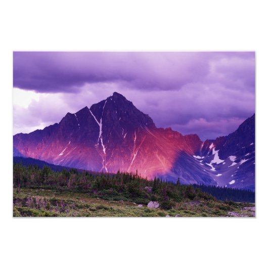 Noord-Amerika, Canada, Alberta, Canadees Foto Afdruk (Voorkant)