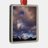 Noord-Amerika, Canada, Alberta, Jasper 5 Metalen Ornament (Rechts)
