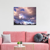 Noord-Amerika, Canada, Alberta, Jasper Canvas Afdruk (Insitu (Woonkamer))