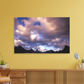 Noord-Amerika, Canada, Alberta, Jasper Canvas Afdruk (Insitu (Woonkamer))