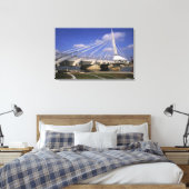 Noord-Amerika, Canada, Manitoba, Winnipeg Canvas Afdruk (Insitu (Slaapkamer))