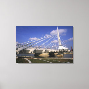 Noord-Amerika, Canada, Manitoba, Winnipeg, Canvas Afdruk