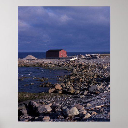 Noord-Amerika, Canada, Newfoundland, Gros Morne Poster (Voorkant)