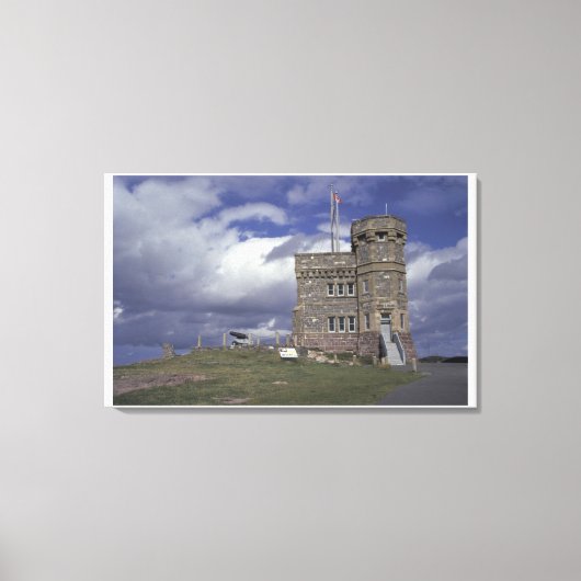Noord-Amerika, Canada, Newfoundland, St. John's. Canvas Afdruk (Voorkant)