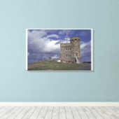 Noord-Amerika, Canada, Newfoundland, St. John's. Canvas Afdruk (Insitu (Houten vloer))