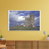 Noord-Amerika, Canada, Newfoundland, St. John's. Canvas Afdruk (Insitu (Woonkamer))