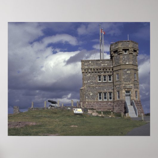Noord-Amerika, Canada, Newfoundland, St. John's. Poster (Voorkant)