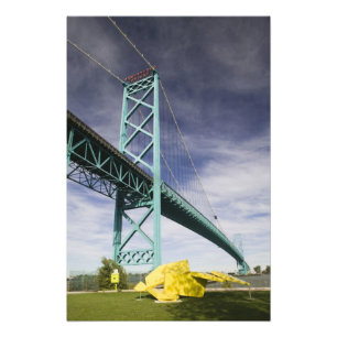 Noord-Amerika, CANADA, Ontario, Windsor: De Foto Afdruk