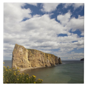 Noord-Amerika, Canada, Quebec, Gaspe Bay, Perce Tegeltje