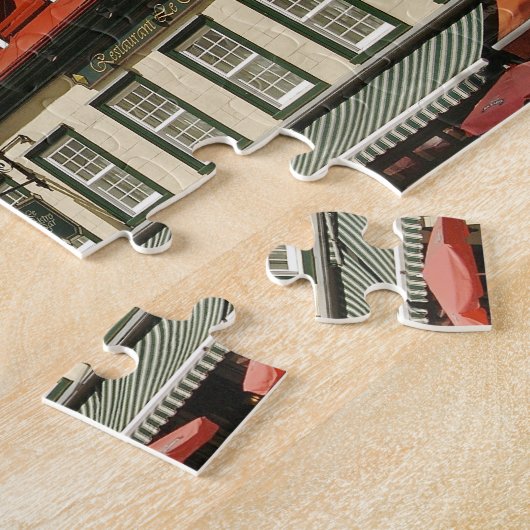 Noord-Amerika, Canada, Quebec, Old Quebec City. 3 Legpuzzel (Zijkant)