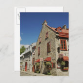 Noord-Amerika, Canada, Quebec, Old Quebec City. Briefkaart (Voorkant / Achterkant)