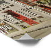 Noord-Amerika, Canada, Quebec, Old Quebec City. Poster (Hoek)