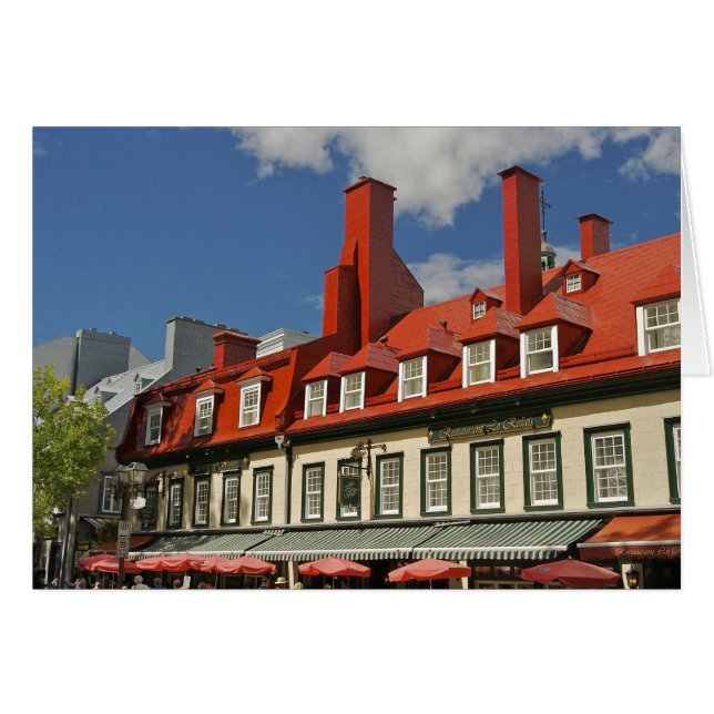Noord-Amerika, Canada, Quebec, Oude Stad Quebec. 3 (Voorkant Horizontaal)
