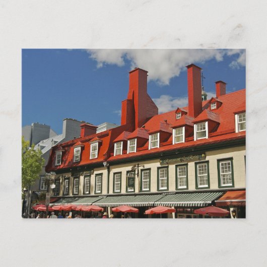 Noord-Amerika, Canada, Quebec, Oude Stad Quebec. 3 Briefkaart (Voorkant)