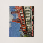 Noord-Amerika, Canada, Quebec, Oude Stad Quebec. 3 Legpuzzel (Verticaal)
