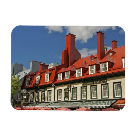 Noord-Amerika, Canada, Quebec, Oude Stad Quebec. 3 Magneet (Horizontaal)