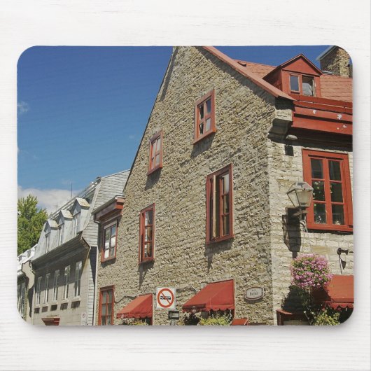 Noord-Amerika, Canada, Quebec, Oude stad Quebec. Muismat (Voorkant)