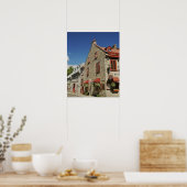 Noord-Amerika, Canada, Quebec, Oude Stad Quebec. Poster (Keuken)