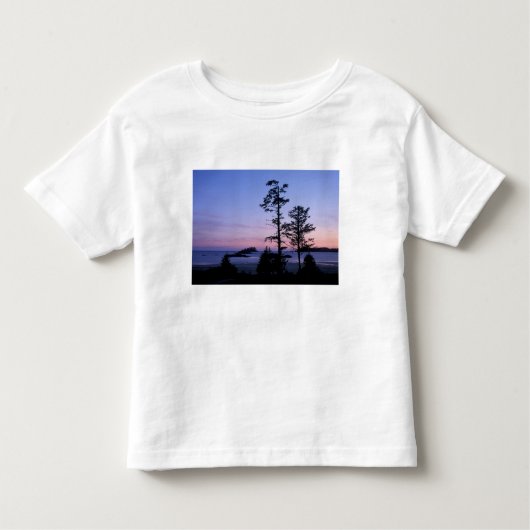 Noord-Amerika, Canada, Vancouver Island, bomen Kinder Shirts (Voorkant)