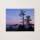 Noord-Amerika, Canada, Vancouver Island, bomen Legpuzzel (Horizontaal)