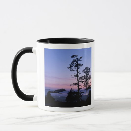 Noord-Amerika, Canada, Vancouver Island, bomen Mok (Links)