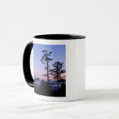 Noord-Amerika, Canada, Vancouver Island, bomen Mok (Voorkant links)