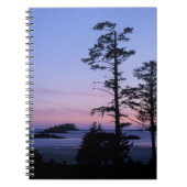 Noord-Amerika, Canada, Vancouver Island, bomen Notitieboek (Voorkant)