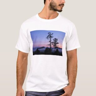 Noord-Amerika, Canada, Vancouver Island, bomen T-shirt