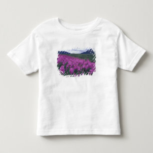 Noord-Amerika, Canada, Yukon. Wilgenroosje bloeit Kinder Shirts