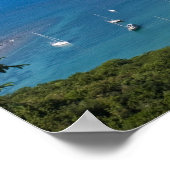 Noord-Amerika, Caraïben, Antigua. Engels Poster (Hoek)