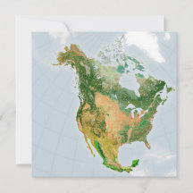 Noord-Amerika door NASA