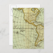 Noord-Amerika en Zuid-Amerika Briefkaart (Voorkant / Achterkant)