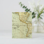 Noord-Amerika en Zuid-Amerika Briefkaart (Staand voorkant)