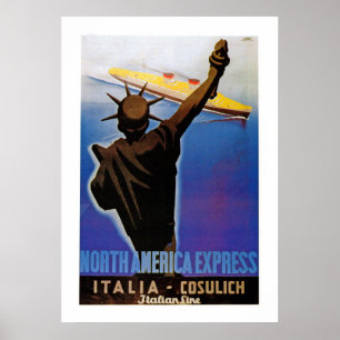 Noord-Amerika Express Poster