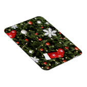 Noord-Amerika. Kerstversiering aan boom. 2 Magneet (Rechterzijde)